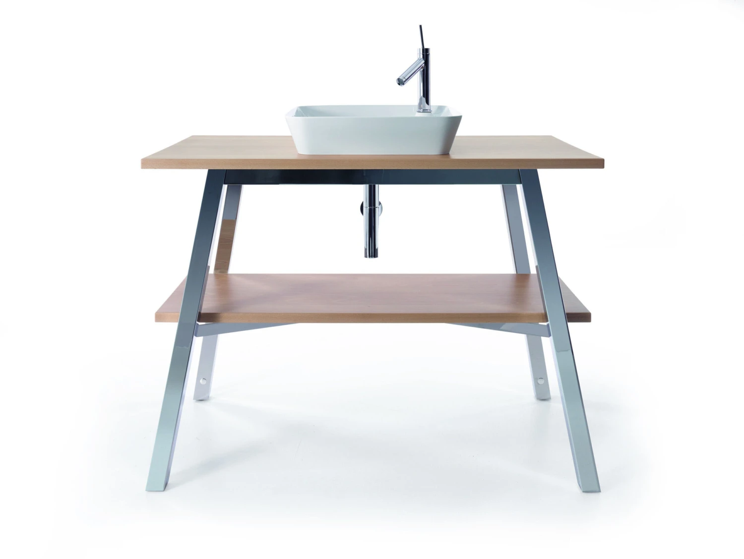 Duravit Cape Cod Aufsatzwaschtisch 2340462600 Weiß/weiß Seidenmatt, 46x46cm, Ohne Überlauf 5 Duravit Cape Cod Aufsatzwaschtisch 2340462600 Weiß/weiß Seidenmatt, 46x46cm, Ohne Überlauf – Bild 5