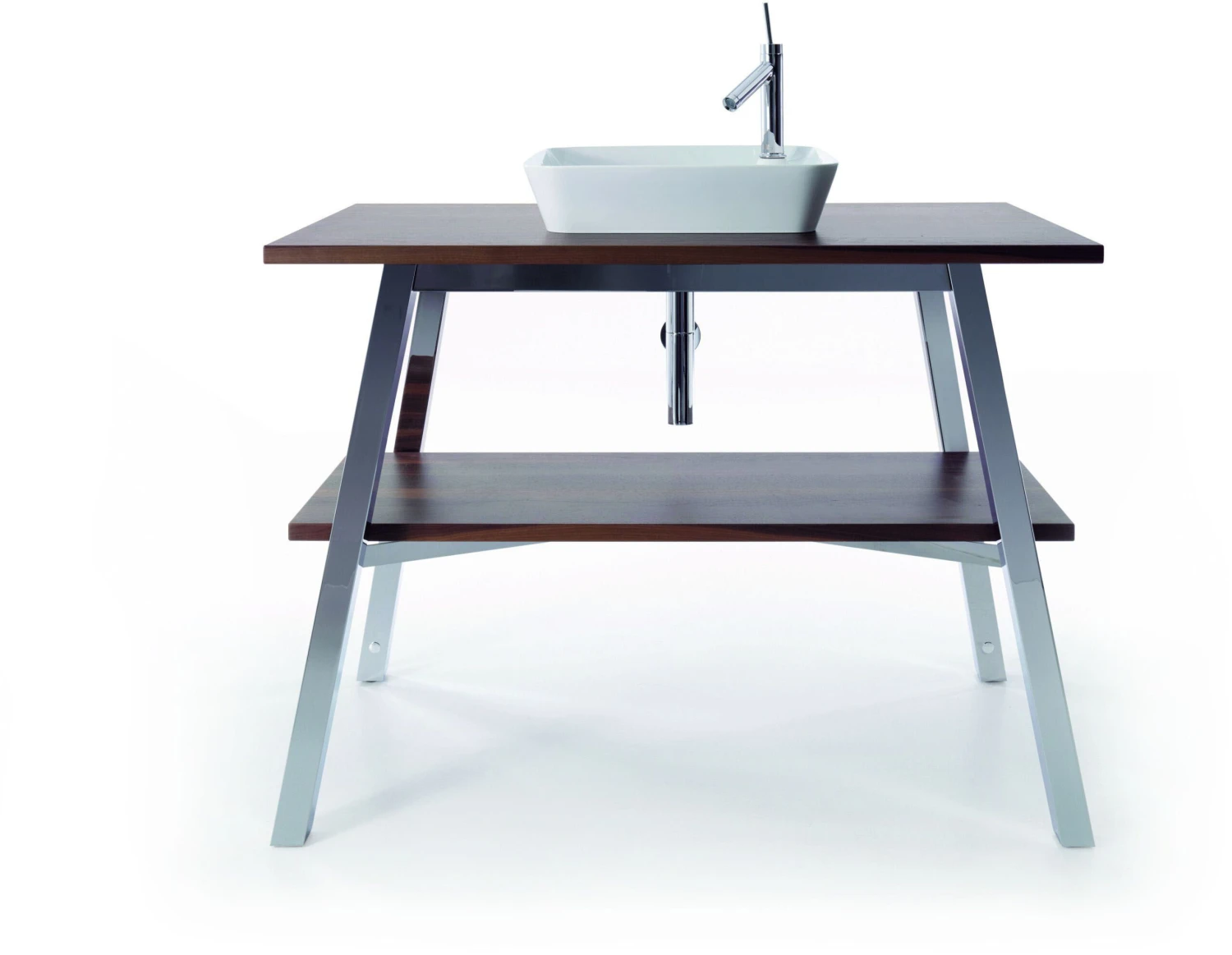 Duravit Cape Cod Aufsatzwaschtisch 2340462600 Weiß/weiß Seidenmatt, 46x46cm, Ohne Überlauf 7 Duravit Cape Cod Aufsatzwaschtisch 2340462600 Weiß/weiß Seidenmatt, 46x46cm, Ohne Überlauf – Bild 7