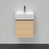 Duravit D-Neo Waschtisch-Unterschrank DE4217L3030 43,4 X 32,2 Cm, Eiche Natur, Wandhängend, 1 Türe, Links