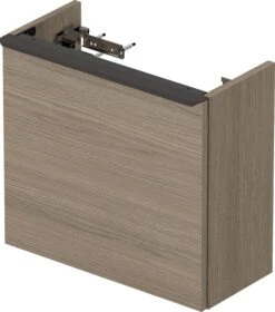 Duravit D-Neo Waschtisch-Unterschrank DE4219L3535 48,4 X 22,2 Cm, Eiche Terra, Wandhängend, 1 Türe, Links -VIEGA Verkäufe Duravit D Neo Waschtisch Unterschrank DE4219L3535 484 x 222 cm Eiche Terra wandhaengend 1 Tuere links 3