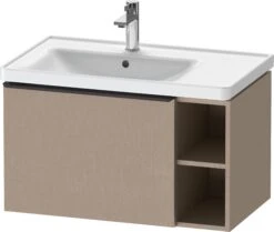 Duravit D-Neo Waschtisch-Unterschrank DE425807575 78,4 X 45,2 Cm, Leinen, Wandhängend, 1 Auszug, Regalelement Seitlich -VIEGA Verkäufe Duravit D Neo Waschtisch Unterschrank DE425807575 784 x 452 cm Leinen wandhaengend 1 Auszug Regalelement seitlich 2