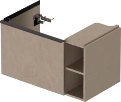 Duravit D-Neo Waschtisch-Unterschrank DE425807575 78,4 X 45,2 Cm, Leinen, Wandhängend, 1 Auszug, Regalelement Seitlich -VIEGA Verkäufe Duravit D Neo Waschtisch Unterschrank DE425807575 784 x 452 cm Leinen wandhaengend 1 Auszug Regalelement seitlich 3