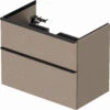 Duravit D-Neo Waschtisch-Unterschrank DE436607575 81 X 46,2 Cm, Leinen, Wandhängend, 1 Schubkasten, 1 Auszug