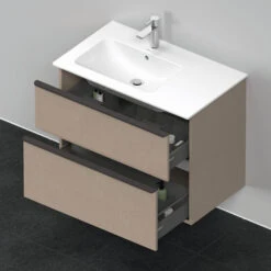 Duravit D-Neo Waschtisch-Unterschrank DE436607575 81 X 46,2 Cm, Leinen, Wandhängend, 1 Schubkasten, 1 Auszug -VIEGA Verkäufe Duravit D Neo Waschtisch Unterschrank DE436607575 81 x 462 cm Leinen wandhaengend 1 Schubkasten 1 Auszug 2
