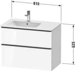 Duravit D-Neo Waschtisch-Unterschrank DE436607575 81 X 46,2 Cm, Leinen, Wandhängend, 1 Schubkasten, 1 Auszug -VIEGA Verkäufe Duravit D Neo Waschtisch Unterschrank DE436607575 81 x 462 cm Leinen wandhaengend 1 Schubkasten 1 Auszug 5