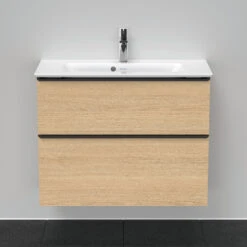 Duravit D-Neo Waschtisch-Unterschrank DE436903030 81 X 37,2, Eiche Natur, Wandhängend, 1 Schubkasten, 1 Auszug -VIEGA Verkäufe Duravit D Neo Waschtisch Unterschrank DE436903030 81 x 372 Eiche Natur wandhaengend 1 Schubkasten 1 Auszug 2