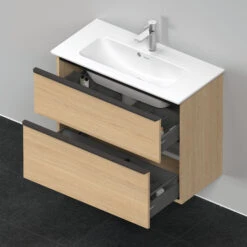 Duravit D-Neo Waschtisch-Unterschrank DE436903030 81 X 37,2, Eiche Natur, Wandhängend, 1 Schubkasten, 1 Auszug -VIEGA Verkäufe Duravit D Neo Waschtisch Unterschrank DE436903030 81 x 372 Eiche Natur wandhaengend 1 Schubkasten 1 Auszug 3