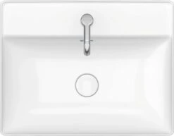 Duravit DuraSquare Aufsatzwaschtisch 2354600041 Weiss, 60x47cm, Mit Hahnloch, Rückwand Glasiert -VIEGA Verkäufe Duravit DuraSquare Aufsatzwaschtisch 2354600041 weiss 60x47cm mit Hahnloch Rueckwand glasiert 4