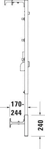 Duravit DuraSystem Verlängerungs-Set WD6012000000 24 Cm, Für Erhöhten Fußbodenaufbau, Pulverbeschichtet 5 Duravit DuraSystem Verlängerungs-Set WD6012000000 24 Cm, Für Erhöhten Fußbodenaufbau, Pulverbeschichtet – Bild 5