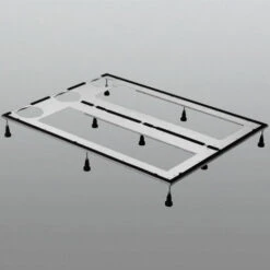 Duravit Fußgestell 790169000000000 100 X 80 Cm, Für Duschwannen Aus DuraSolid