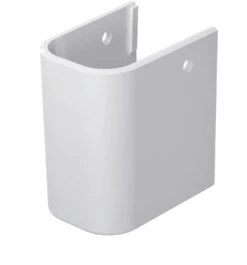 Duravit Happy D.2 Halbsäule 08583200001 Für Handwaschbecken, Weiss, Wondergliss