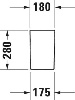 Duravit Happy D.2 Halbsäule 08583200001 Für Handwaschbecken, Weiss, Wondergliss -VIEGA Verkäufe Duravit Happy D.2 Halbsaeule 08583200001 fuer Handwaschbecken weiss wondergliss 8