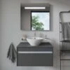 Duravit Ketho Spiegel KT7331D00000000 80 X 4,1 X 75 Cm, 13 W, Mit Beleuchtung