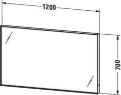 Duravit L-Cube Lichtspiegel LC7383000000000 120 X 70 X 6,7 Cm, 36 W, Ohne Spiegelheizung, 18 W, LED -VIEGA Verkäufe Duravit L Cube Lichtspiegel LC7383000000000 120 x 70 x 67 cm 36 W ohne Spiegelheizung 18 W LED 4