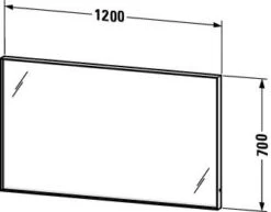 Duravit L-Cube Lichtspiegel LC7383000000000 120 X 70 X 6,7 Cm, 36 W, Ohne Spiegelheizung, 18 W, LED -VIEGA Verkäufe Duravit L Cube Lichtspiegel LC7383000000000 120 x 70 x 67 cm 36 W ohne Spiegelheizung 18 W LED 5