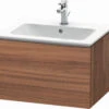 Duravit L-Cube Waschtischunterbau LC614007979 Nussbaum Natur, 62x40x48,1cm, 1 Auszug