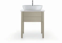 Duravit Luv Waschtischunterschrank LU956006060 68,8x45x74,3cm, Taupe Seidenmatt, 1 Auszug, Stehend -VIEGA Verkäufe Duravit Luv Waschtischunterschrank LU956006060 688x45x743cm Taupe Seidenmatt 1 Auszug stehend 2