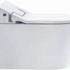 Duravit ME By Starck Wand-Tiefspül-WC Mit SensoWash Slim WC Sitz, Dusch-WC-Set 631002002004300