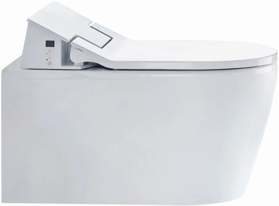 Duravit ME By Starck Wand-Tiefspül-WC Mit SensoWash Slim WC Sitz, Dusch-WC-Set 631002002004300 1 Duravit ME By Starck Wand-Tiefspül-WC Mit SensoWash Slim WC Sitz, Dusch-WC-Set 631002002004300