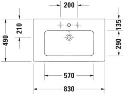 Duravit Me By Starck Möbel-Waschtisch 23368332601 83 X 49 Cm, Weiß Seidenmatt, WonderGliss, Ohne Hahnloch, Mit Überlauf, Mit Hahnlochbank 16 Duravit Me By Starck Möbel-Waschtisch 23368332601 83 X 49 Cm, Weiß Seidenmatt, WonderGliss, Ohne Hahnloch, Mit Überlauf, Mit Hahnlochbank -VIEGA Verkäufe Duravit Me by Starck Moebel Waschtisch 23368332601 83 x 49 cm weiss seidenmatt WonderGliss ohne Hahnloch mit Ueberlauf mit Hahnlochbank 6