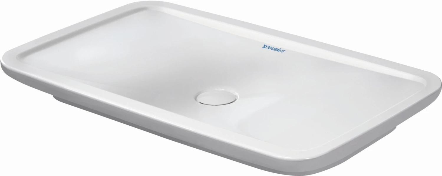Duravit PuraVida Aufsatzwaschtisch 037070000 70 X 42 Cm, Weiss, Ohne Hahnlochbank 2 Duravit PuraVida Aufsatzwaschtisch 037070000 70 X 42 Cm, Weiss, Ohne Hahnlochbank – Bild 2