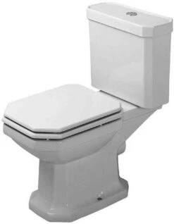 Duravit Serie 1930 Stand-WC 02270900001 Abgang Waagrecht, Weiss WonderGliss