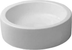 Duravit Starck 1 Aufsatz Waschtisch 04454600001 Ø 46 Cm, Weiss, Wondergliss