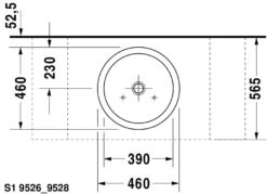 Duravit Starck 1 Aufsatz Waschtisch 04454600001 Ø 46 Cm, Weiss, Wondergliss -VIEGA Verkäufe Duravit Starck 1 Aufsatz Waschtisch 04454600001 o 46 cm weiss wondergliss 5