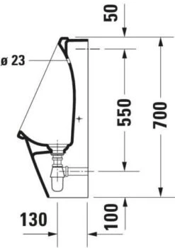 Duravit Starck 3 Urinal 0827250000 Weiss, Zulauf Von Hinten, Mit Spüldüse 18 Duravit Starck 3 Urinal 0827250000 Weiss, Zulauf Von Hinten, Mit Spüldüse -VIEGA Verkäufe Duravit Starck 3 Urinal 0827250000 weiss Zulauf von hinten mit Spuelduese 8