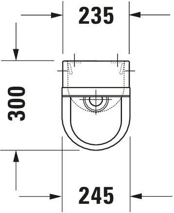 Duravit Starck 3 Urinal 0827250000 Weiss, Zulauf Von Hinten, Mit Spüldüse 10 Duravit Starck 3 Urinal 0827250000 Weiss, Zulauf Von Hinten, Mit Spüldüse – Bild 10
