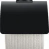 Duravit Starck T Papierrollenhalter 0099404600 Schwarz Matt, Mit Deckel