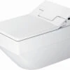 Duravit Vero Air Wand Tiefspül WC 25255900001 Weiss Wondergliss, Für SensoWash, Rimless