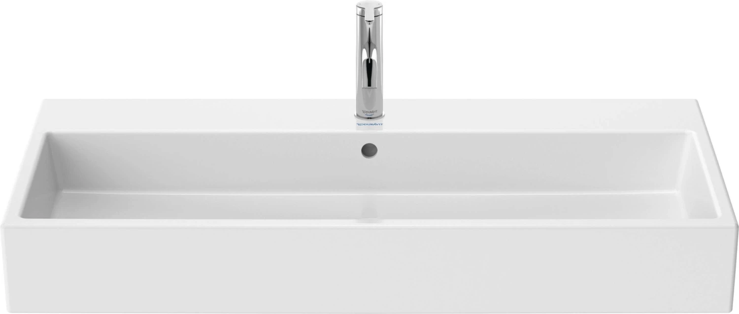 Duravit Vero Air Waschtisch 23501000271 Weiss Wondergliss, 100x47cm, Hahnloch, Geschliffen 1 Duravit Vero Air Waschtisch 23501000271 Weiss Wondergliss, 100x47cm, Hahnloch, Geschliffen