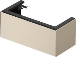 Duravit White Tulip Waschtisch-Unterschrank WT424206060 98,4 X 45,8 Cm, Taupe Seidenmatt, Wandhängend, 1 Auszug
