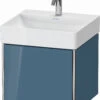 Duravit XSquare Waschtisch-Unterschrank XS405904747 48,4x39,7x46cm, 1 Auszug, Stone Blue Hochglanz