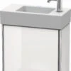 Duravit XSquare Waschtisch-Unterschrank XS4091R2222 48,4x39,7x24cm, Tür Rechts, Weiß Hochglanz