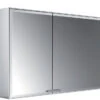 Emco Asis Prestige 2 Aufputz-Lichtspiegelschrank 989708006 988x639mm, Breite Tür Rechts, Mit Lightsystem