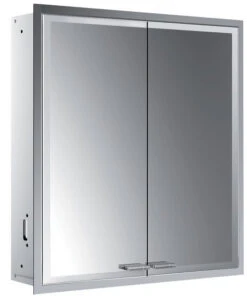 Emco Asis Prestige 2 Unterputz-Lichtspiegelschrank 989707101 615x666mm, Ohne Lightsystem