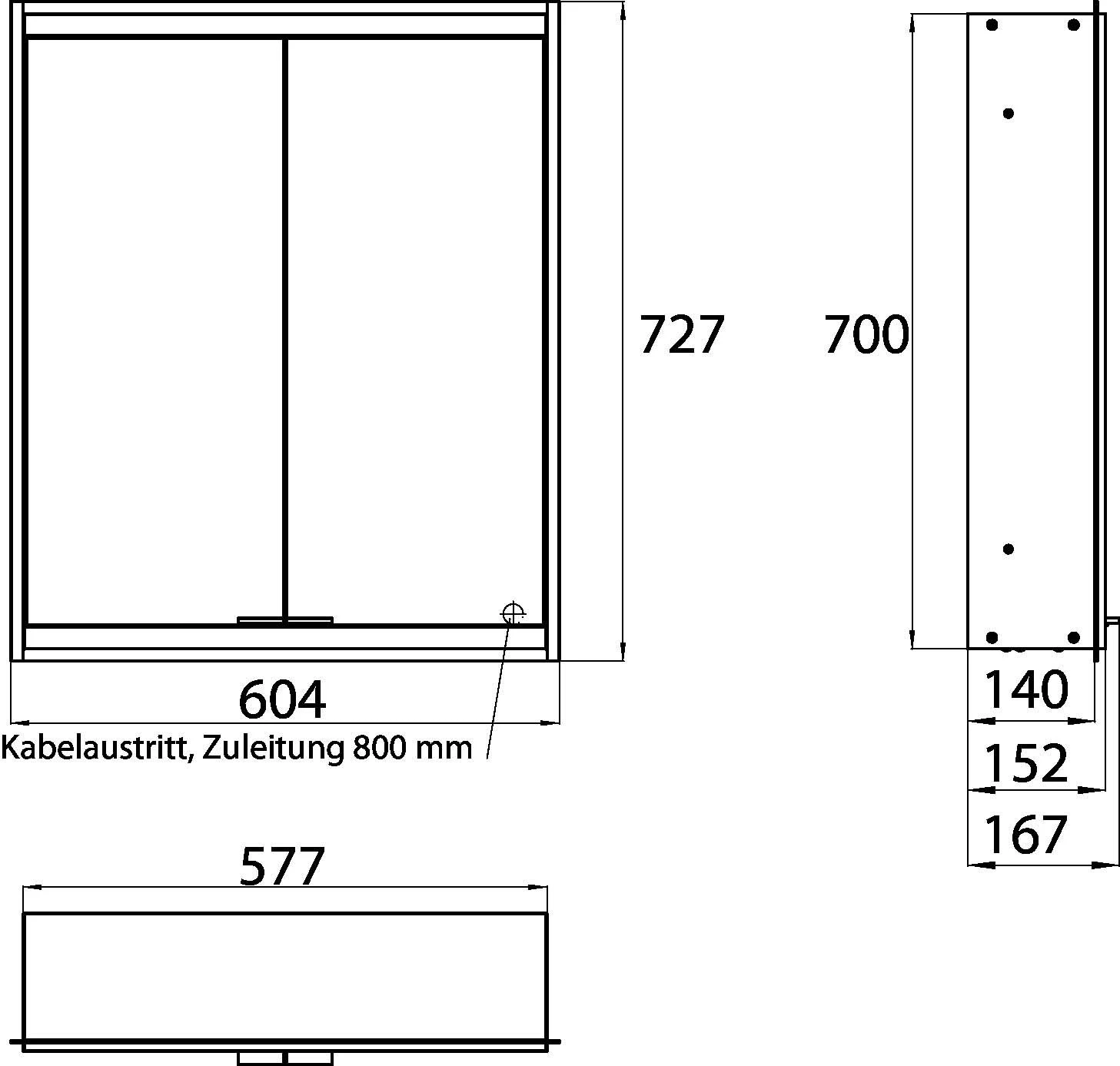 Emco Asis Prime 2 Lichtspiegelschrank 949705033 600mm, Unterputz, Verspiegelte Rückwand 8 Emco Asis Prime 2 Lichtspiegelschrank 949705033 600mm, Unterputz, Verspiegelte Rückwand – Bild 8