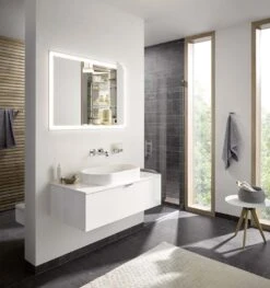 Emco Asis Prime Unterputz-Lichtspiegelschrank 949705195 1300x730mm, 2-türig, Rückwand Weiß -VIEGA Verkäufe Emco Asis Prime Unterputz Lichtspiegelschrank 949705195 1300x730mm 2 tuerig Rueckwand weiss 3