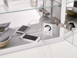 Emco Asis Prime Unterputz-Lichtspiegelschrank 949705195 1300x730mm, 2-türig, Rückwand Weiß -VIEGA Verkäufe Emco Asis Prime Unterputz Lichtspiegelschrank 949705195 1300x730mm 2 tuerig Rueckwand weiss 6