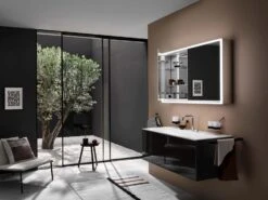 Emco Loft Aufputz-Lichtspiegelschrank 979805110 800x733mm, LED, 2-türig, Breite Tür Links, Aluminium/Spiegel -VIEGA Verkäufe Emco Loft Aufputz Lichtspiegelschrank 979805110 800x733mm LED 2 tuerig breite Tuer links aluminium Spiegel 2