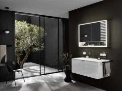 Emco Loft Unterputz-Lichtspiegelschrank 979805213 1000x733mm, Mit Unterfach, LED, 2-türig, Aluminium/Spiegel -VIEGA Verkäufe Emco Loft Unterputz Lichtspiegelschrank 979805213 1000x733mm mit Unterfach LED 2 tuerig aluminium Spiegel 2