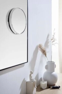 Emco Pure Klebe-Wandspiegel 109400130 132 X 212 Mm, 3-fach, Eckig, Chrom -VIEGA Verkäufe Emco Pure Klebe Wandspiegel 109400130 132 x 212 mm 3 fach eckig chrom 3