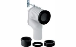 Geberit Anschlussbogen Set P 131081111 Weiß-alpin, Für Bodenabläufe Mit Wandabstand 15 Cm