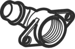 Geberit Anschlusswinkel 1" Für Urinal Tamaro 242197001