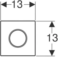 Geberit BetPl. HyTouch UR Sigma10 241915KJ1 Für UR- Strg. Ab 2009, Weiß/hgl. -chrom -VIEGA Verkäufe Geberit BetPl. HyTouch UR Sigma10 241915KJ1 fuer UR Strg. ab 2009 weiss hgl. chrom 2