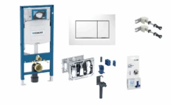 Geberit Duofix Renovierungs-Set Mit Duofresh, Duofix Sigma Spülkasten, Sigma 30 Betätigungsplatte, Duofresh