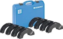 Geberit Einsatzbacken 359058001 Ø 50/56/75/90x110mm, Ohne Aufspannplatte, Im Koffer