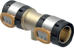 Geberit FlowFit T-Stück 620165001 DN 40/20/40, Ø 50 Mm, Rp 3/4, Mit Innengewinde